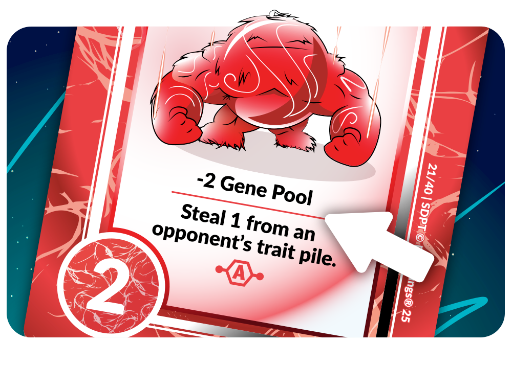 spooky moonling - red with big arms