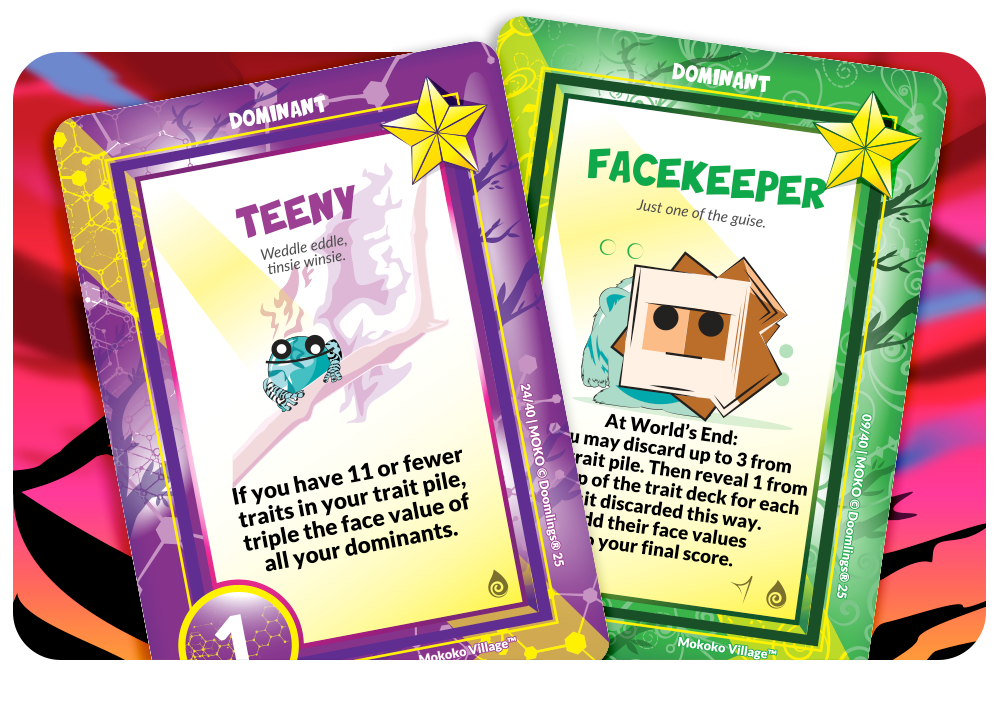 teeny and facekeeper doomling