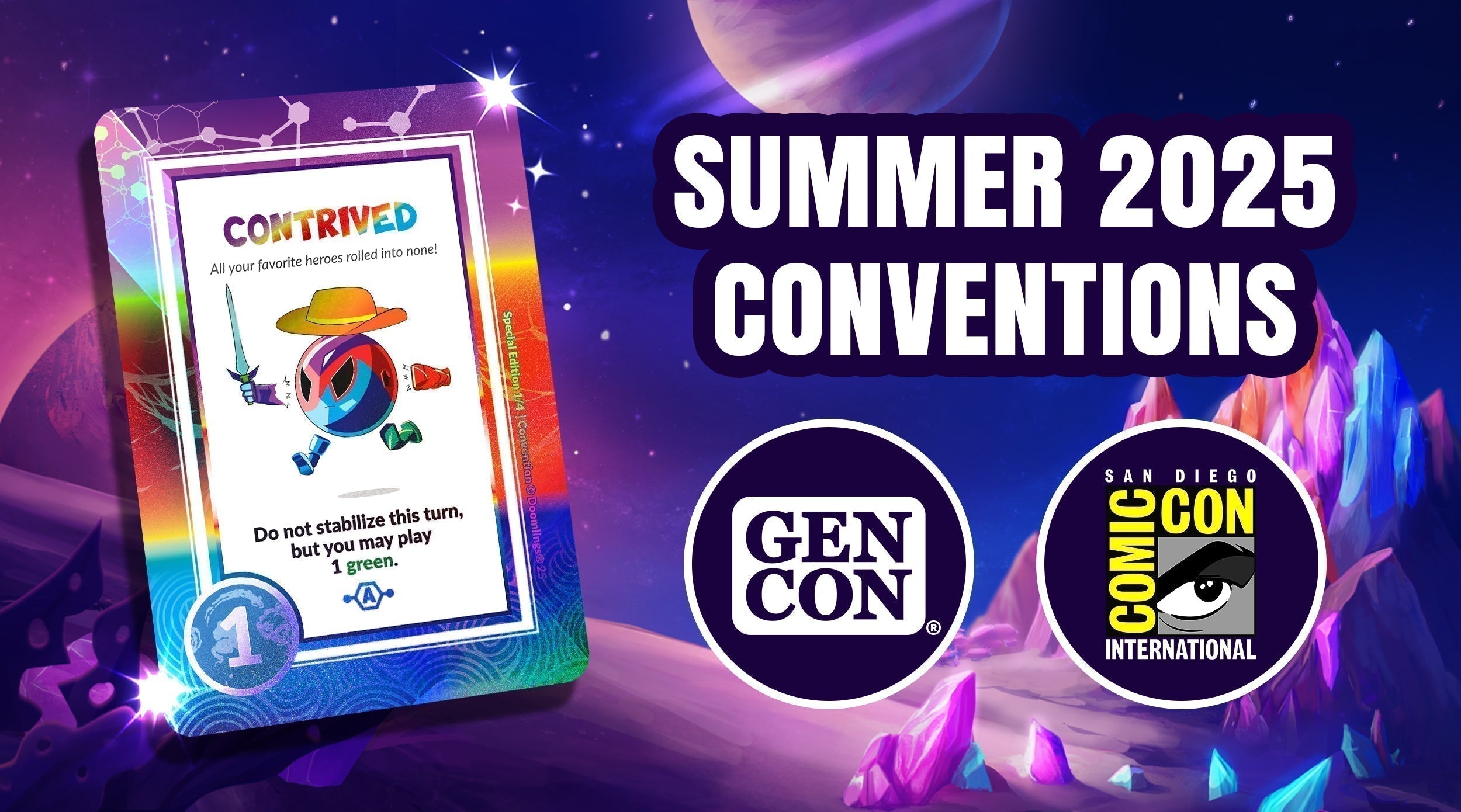Summer 2025 Convention Exclusives, Gen Con Scavenger Hunt, and MORE!