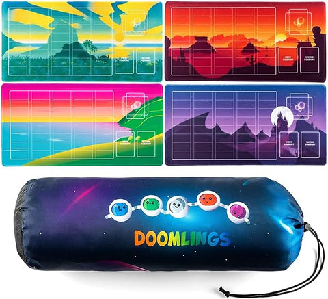 4 Playmats & Carrying Bag Bundle