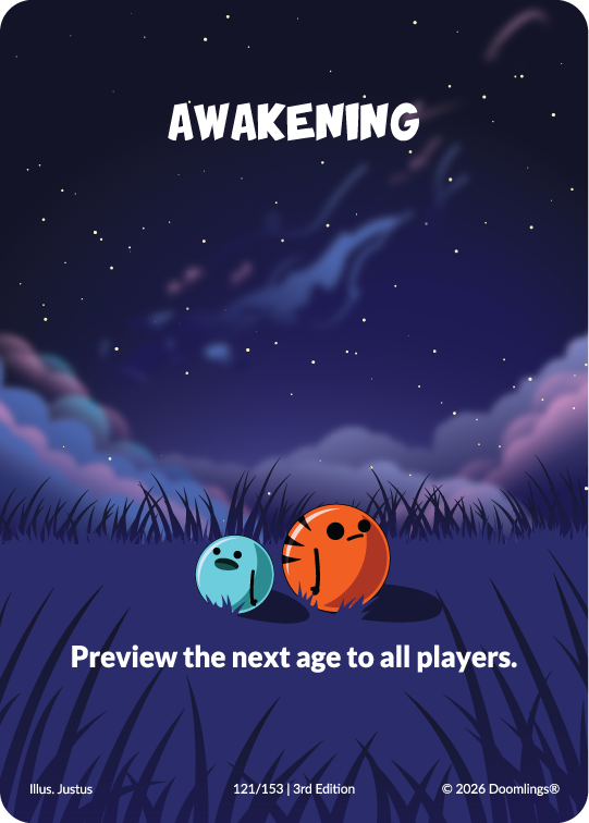 awakening card