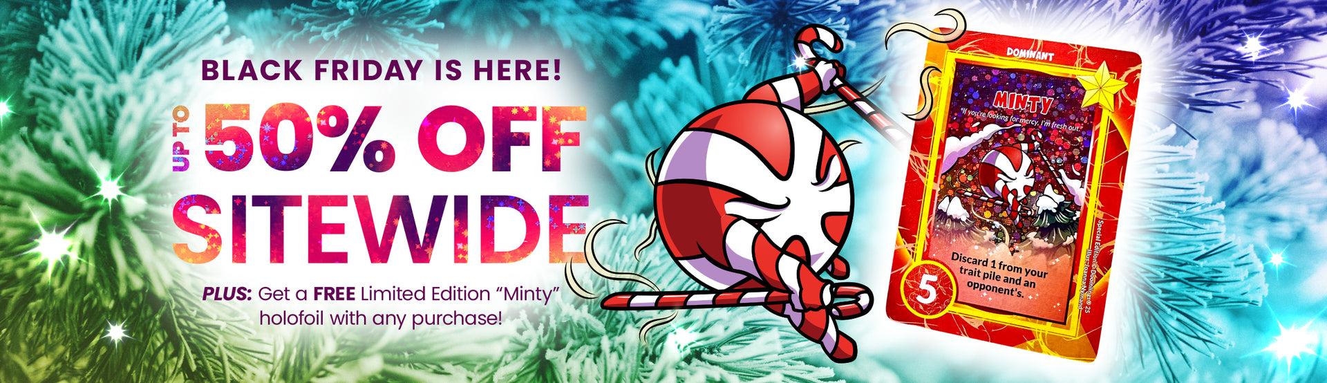 Black Friday is here! Up to 50% off sitewide! PLUS: Get a free limited edition 