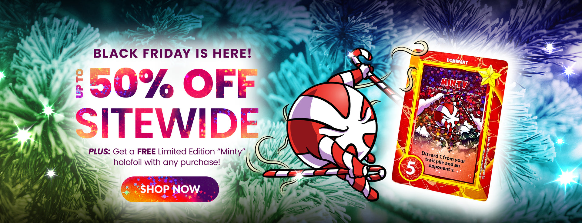 Black Friday is here! Up to 50% off sitewide! PLUS: Get a free limited edition 