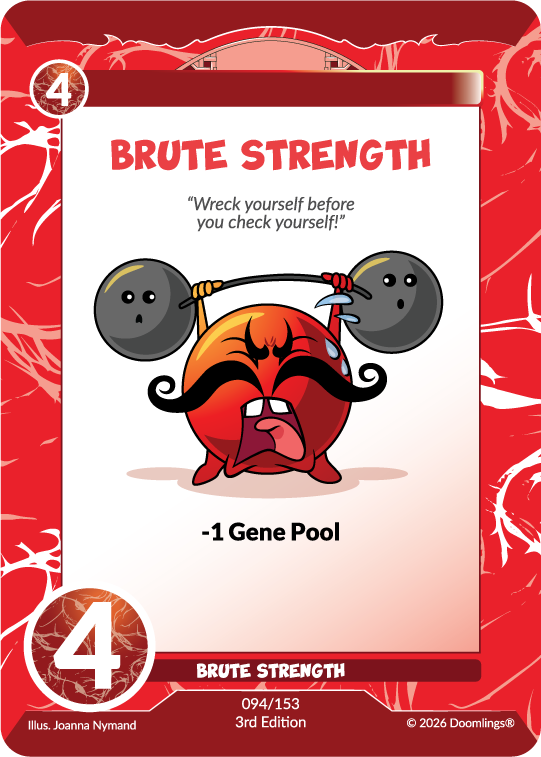 brute strength card