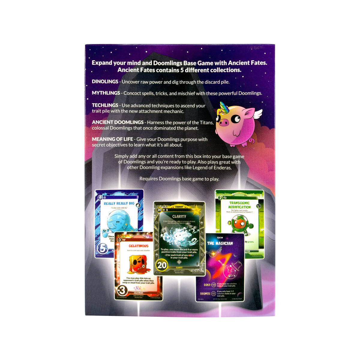 doomlings ancient fates box back