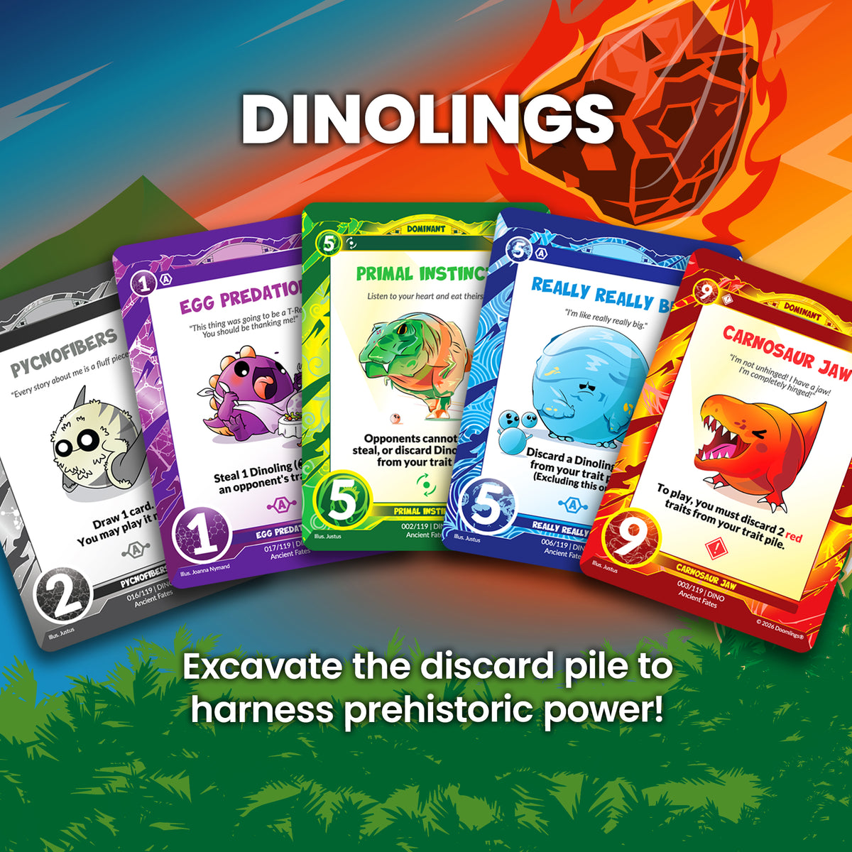 doomlings ancient fates dinolings