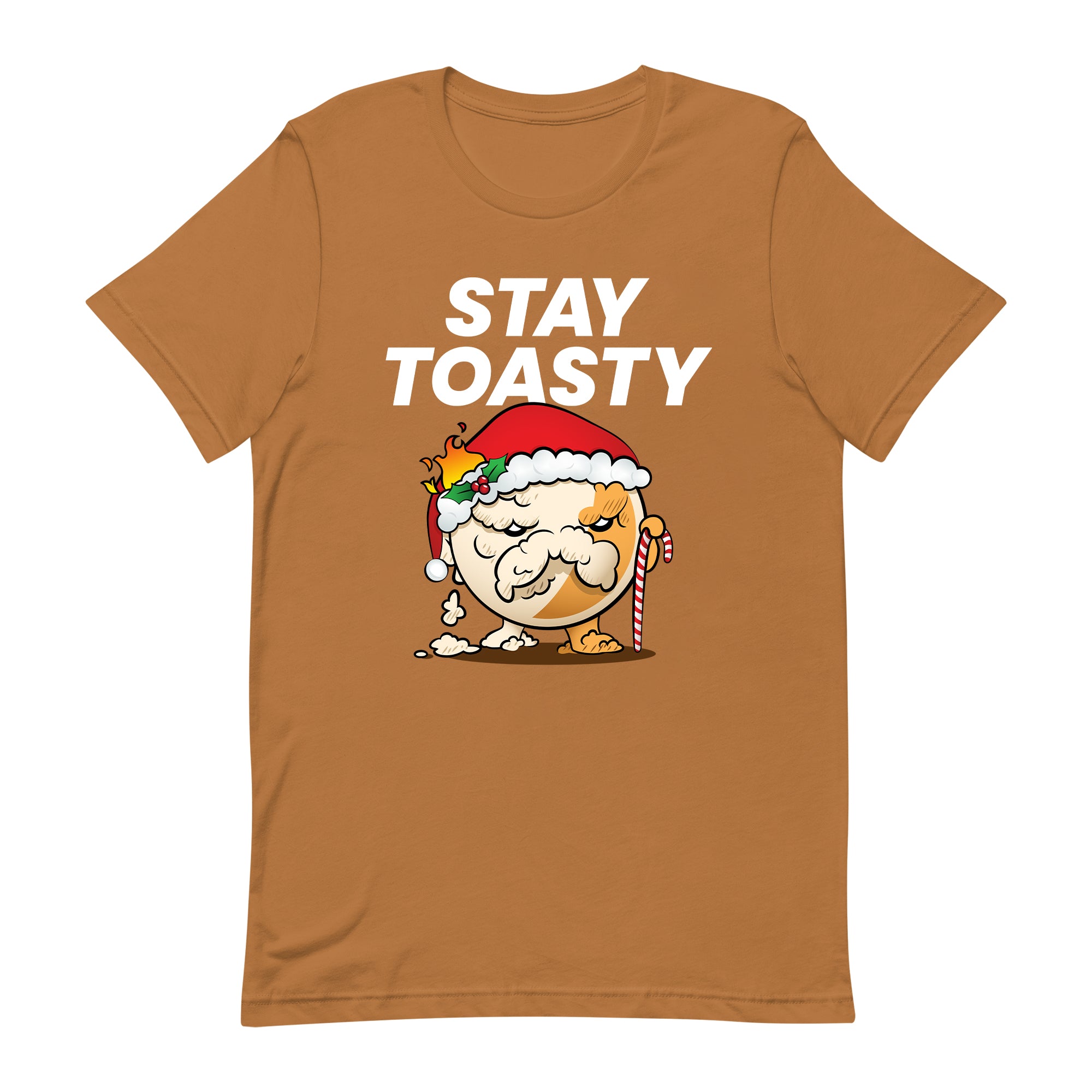 stay toasty shirt doomlings santa claus character
