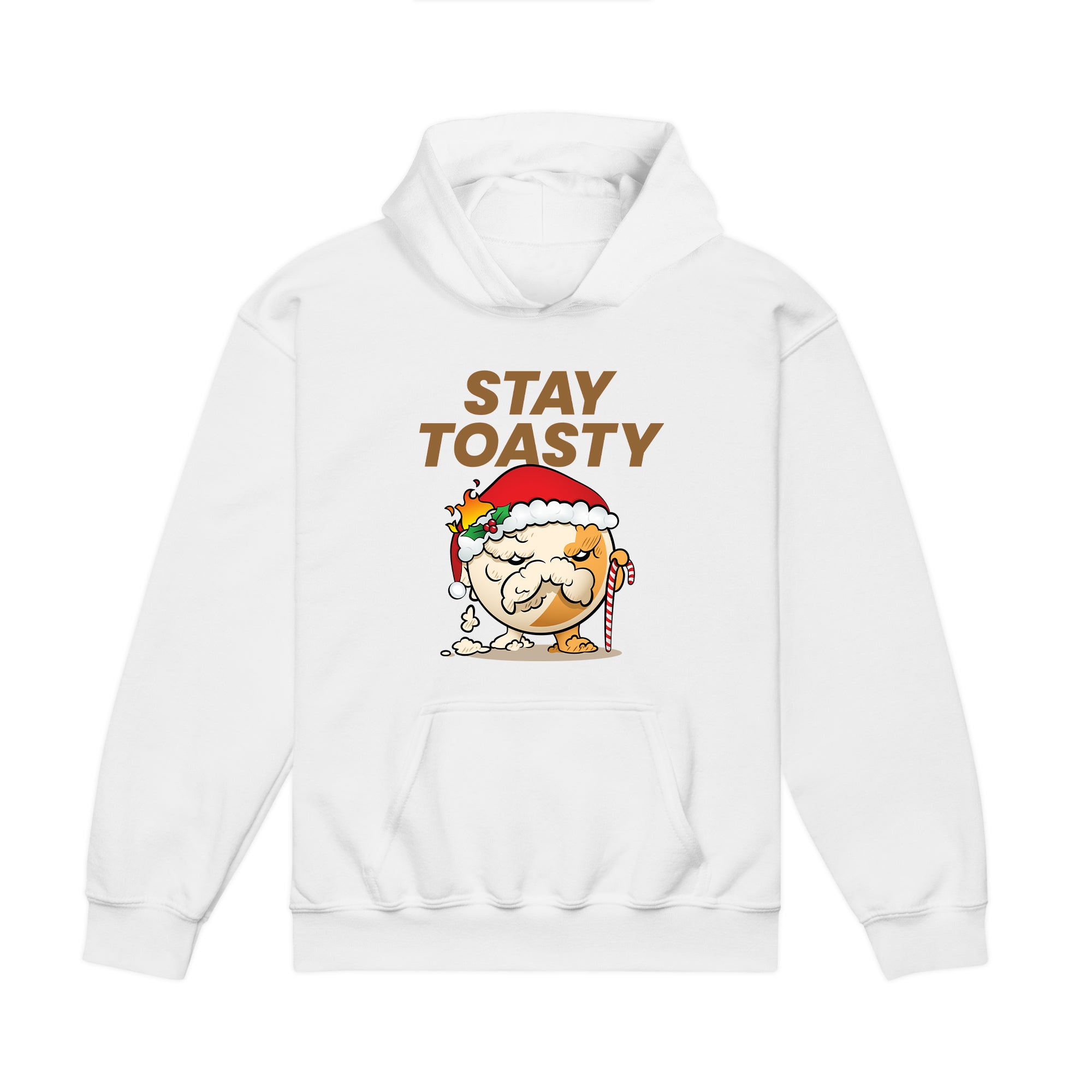 doomlings stay toasty kids hoodie
