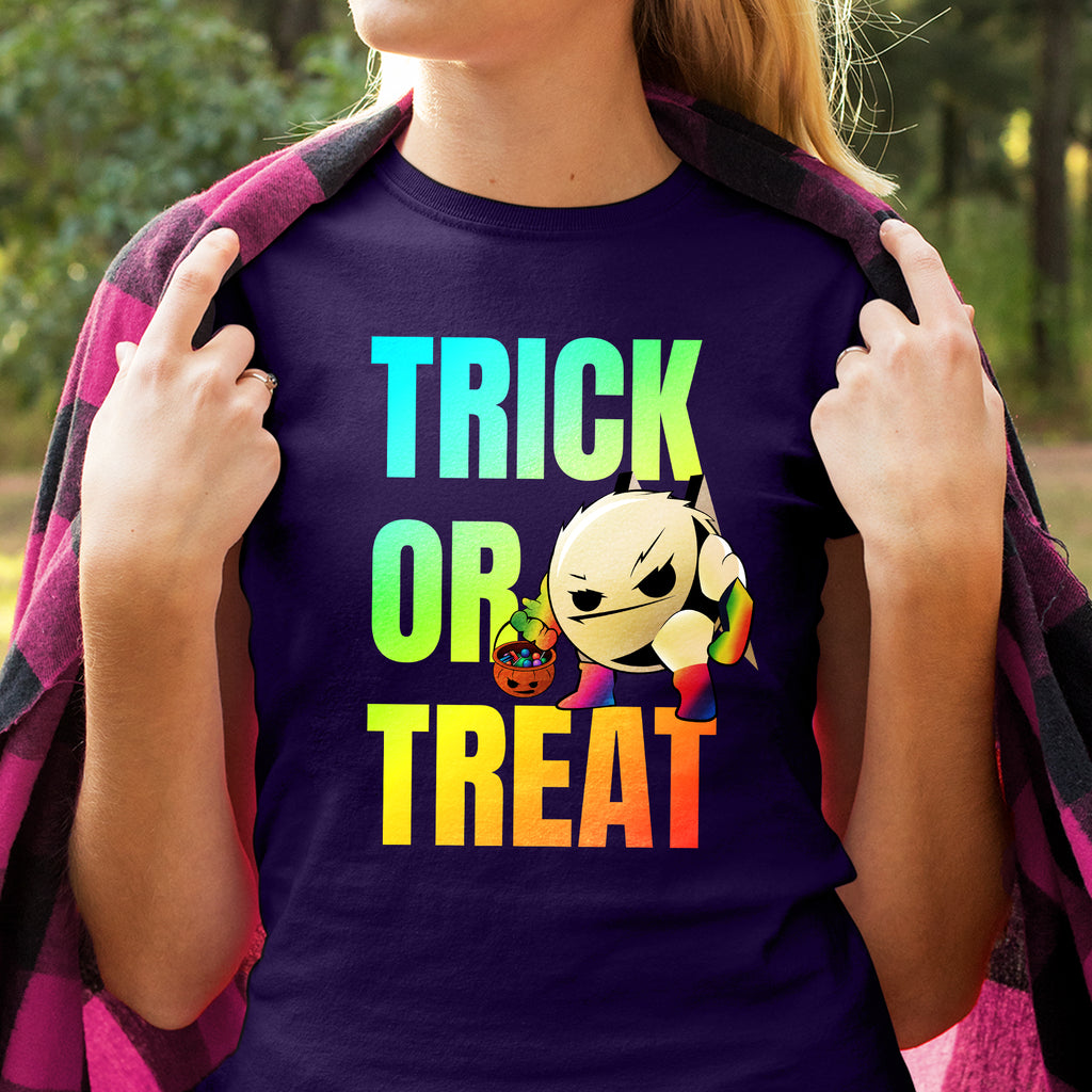 doomlings trick or treat shirt with wasahmbo