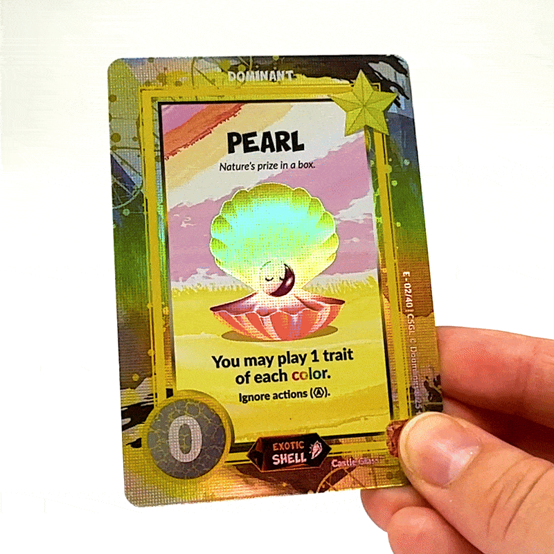 doomlings castle glass holofoil