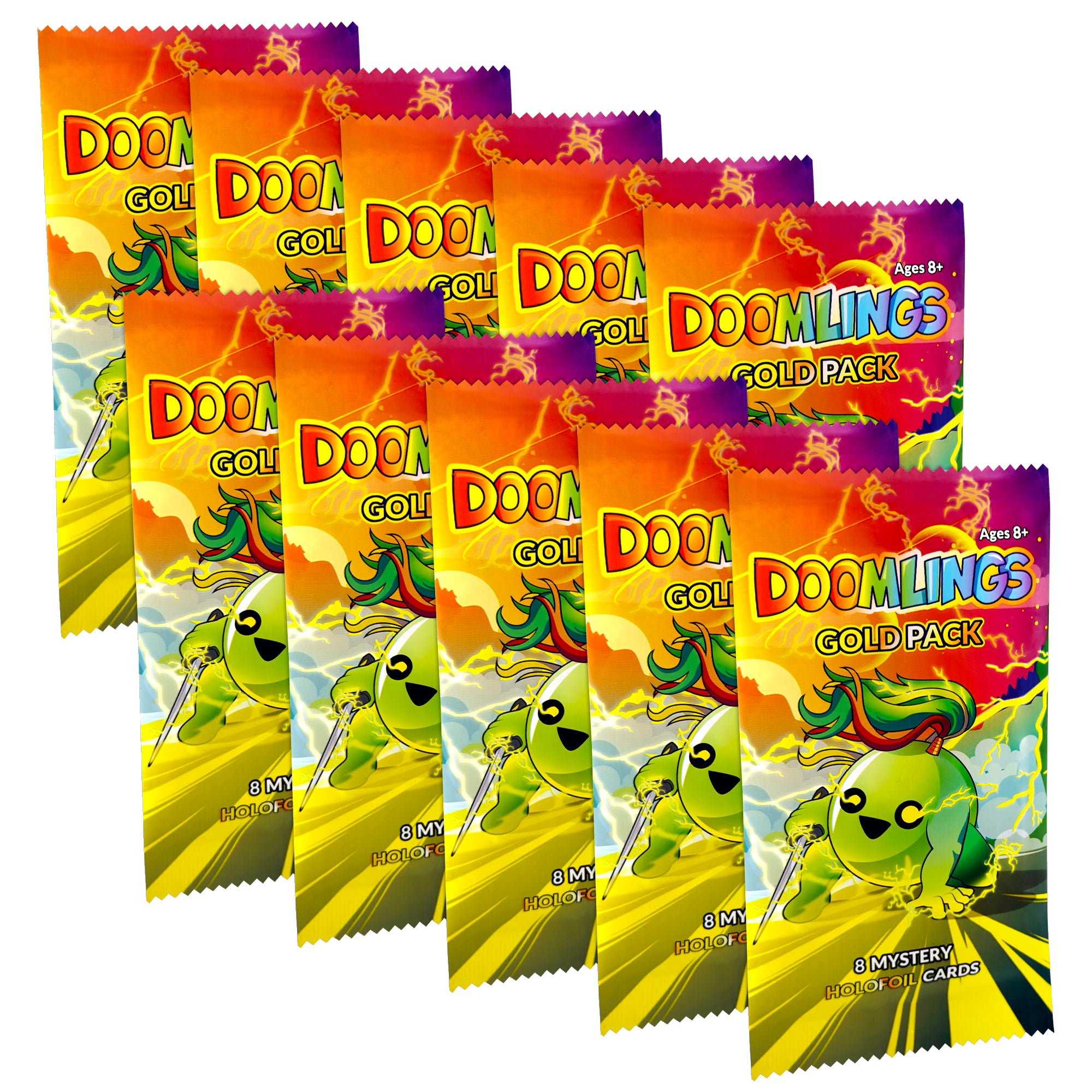 doomlings gold packs 10 pack