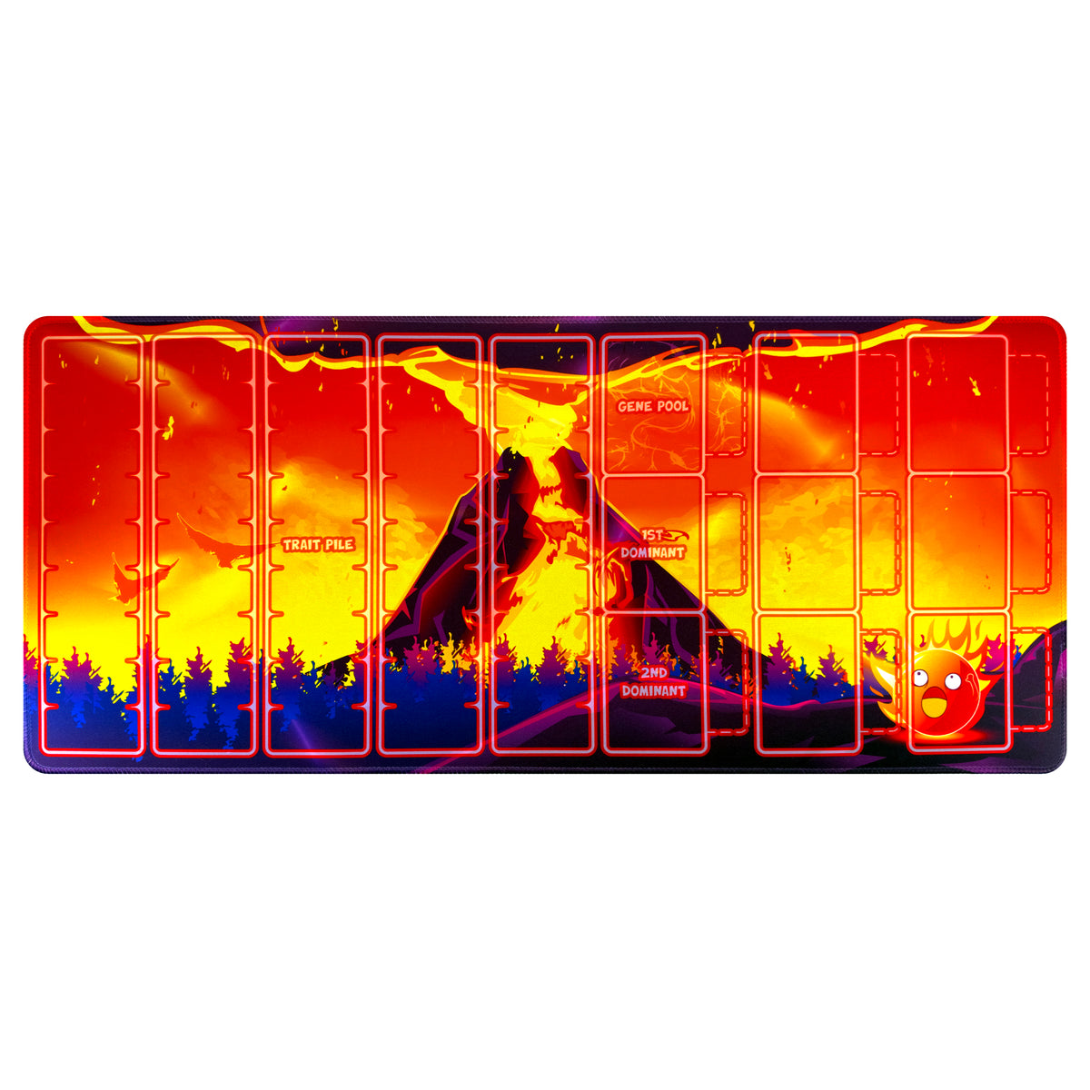 doomlings remastered playmat volcano