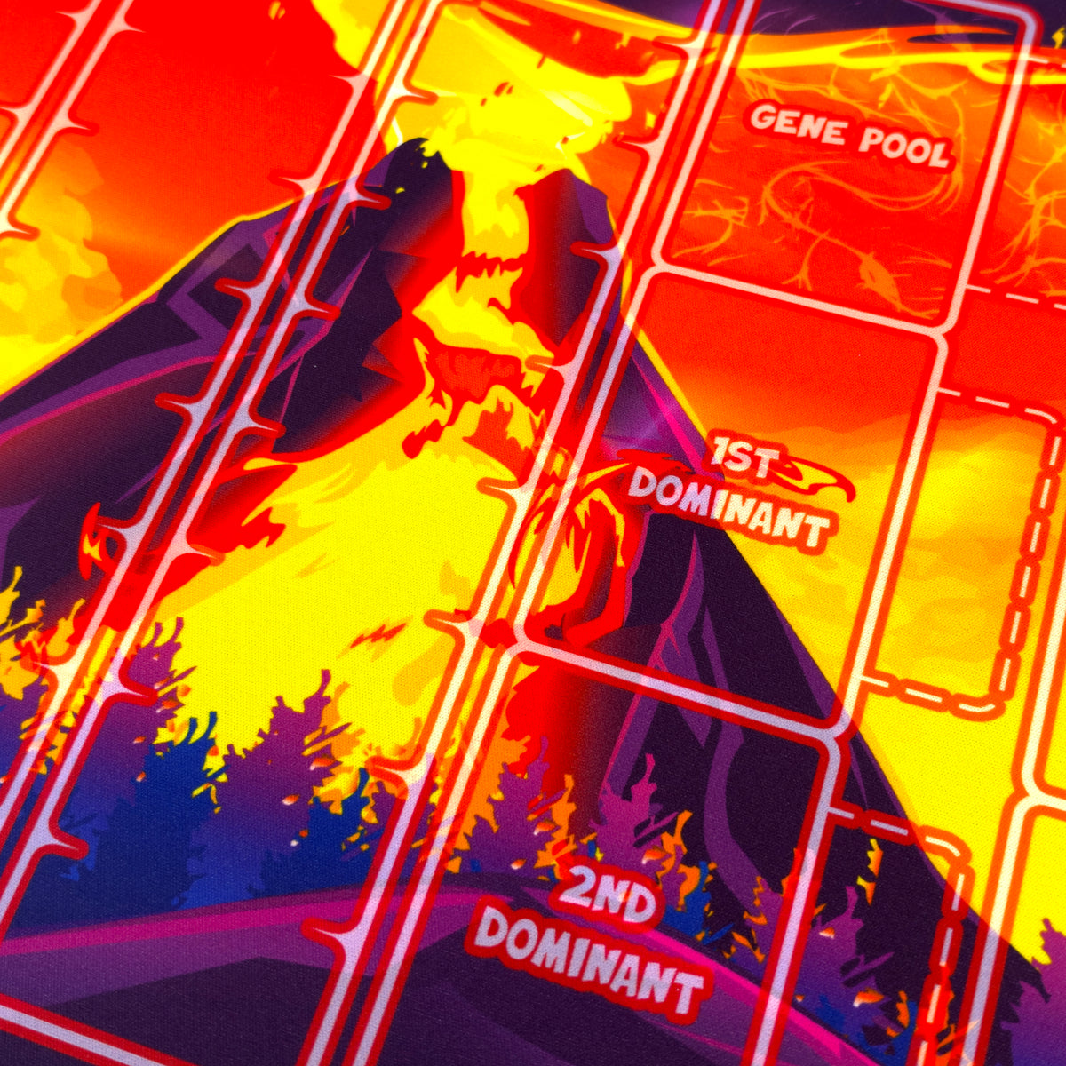 doomlings remastered playmat volcano
