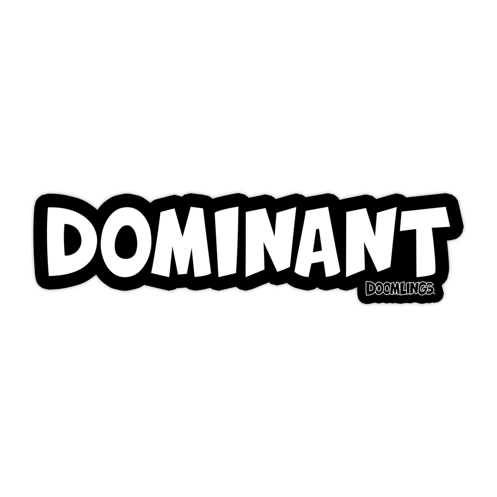 doomlings dominant sticker