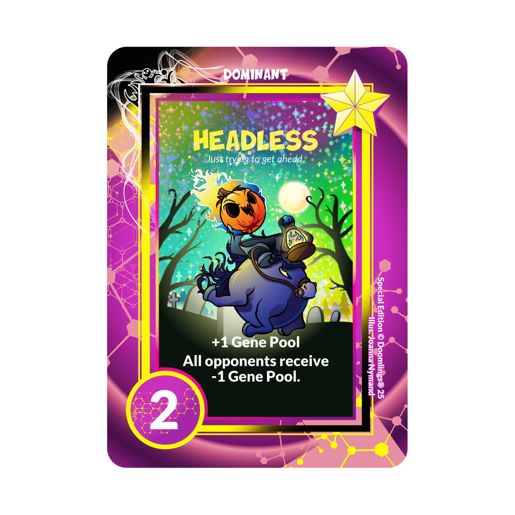 headless horseman card