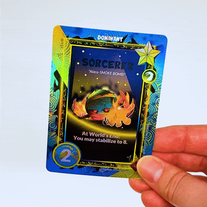 gif of doomlings card