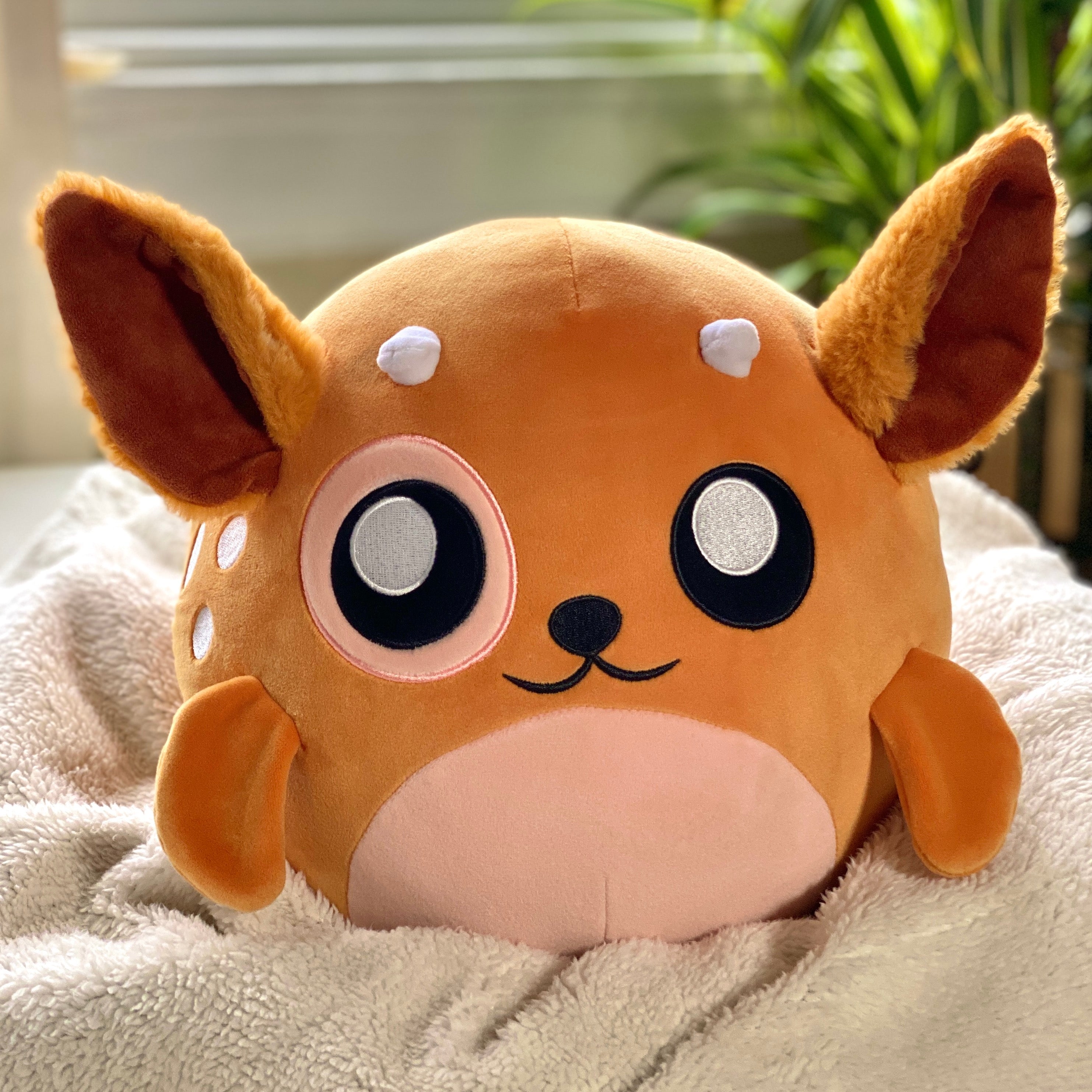 cute deer plushie
