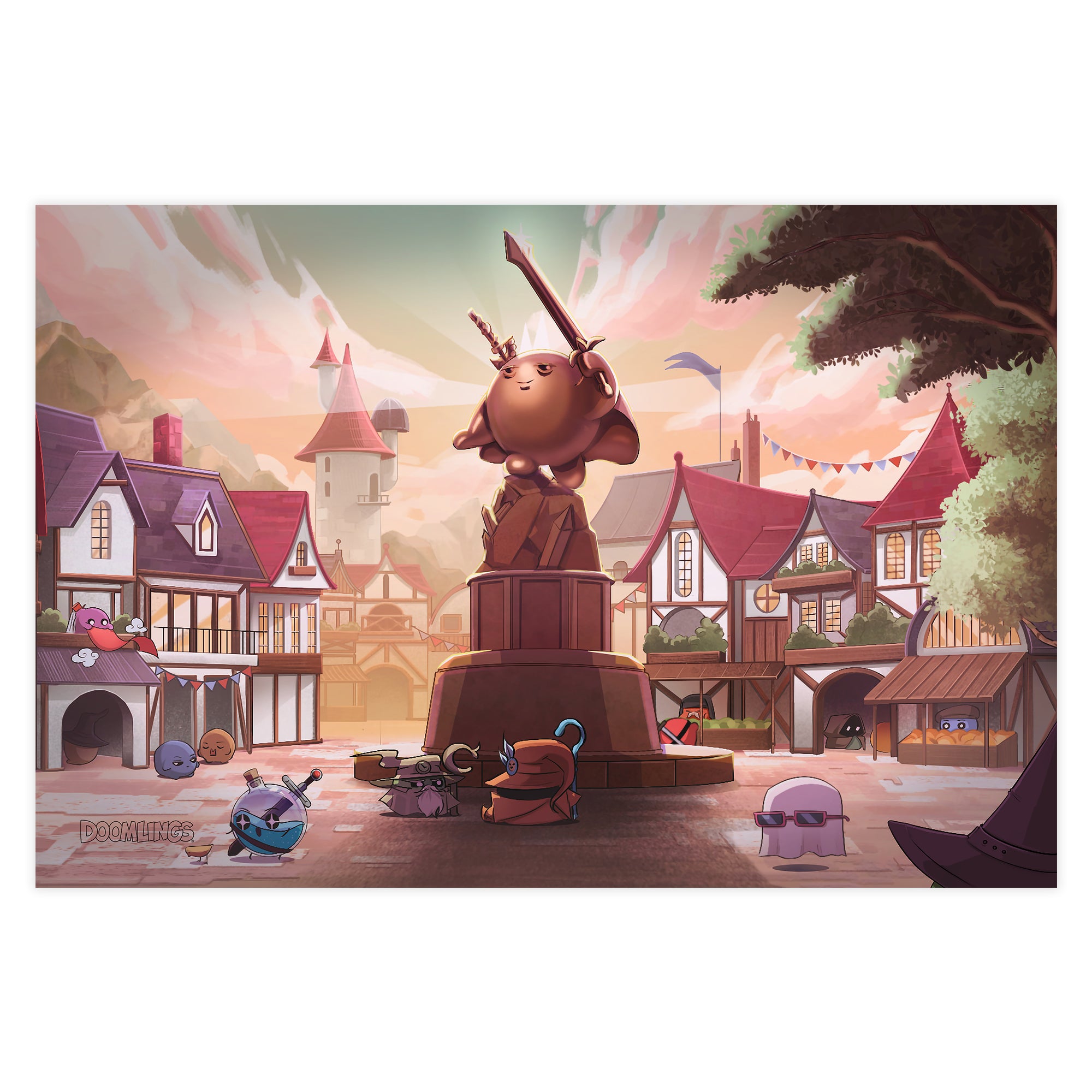 legendary square poster