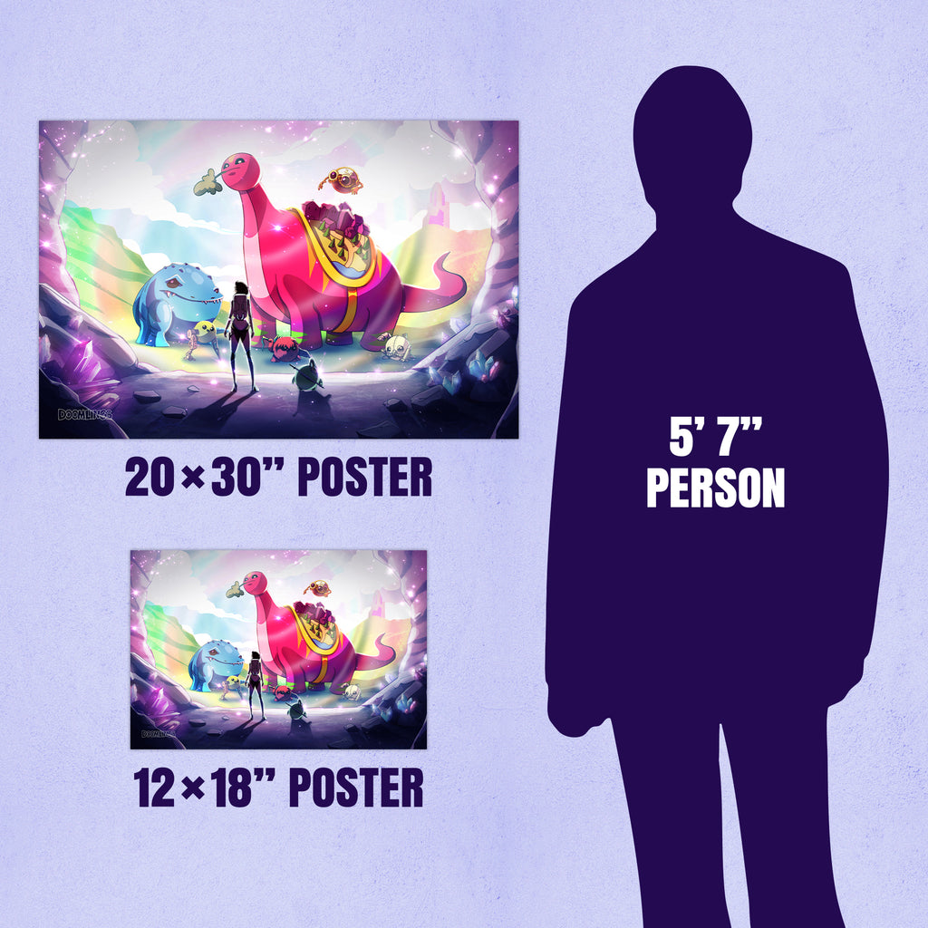 doomlings poster sizing