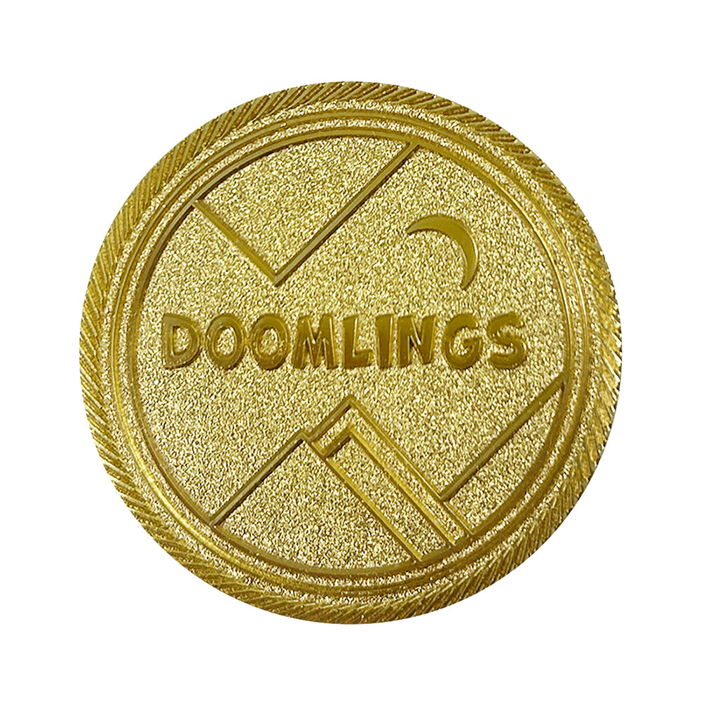 back of first player medallion
