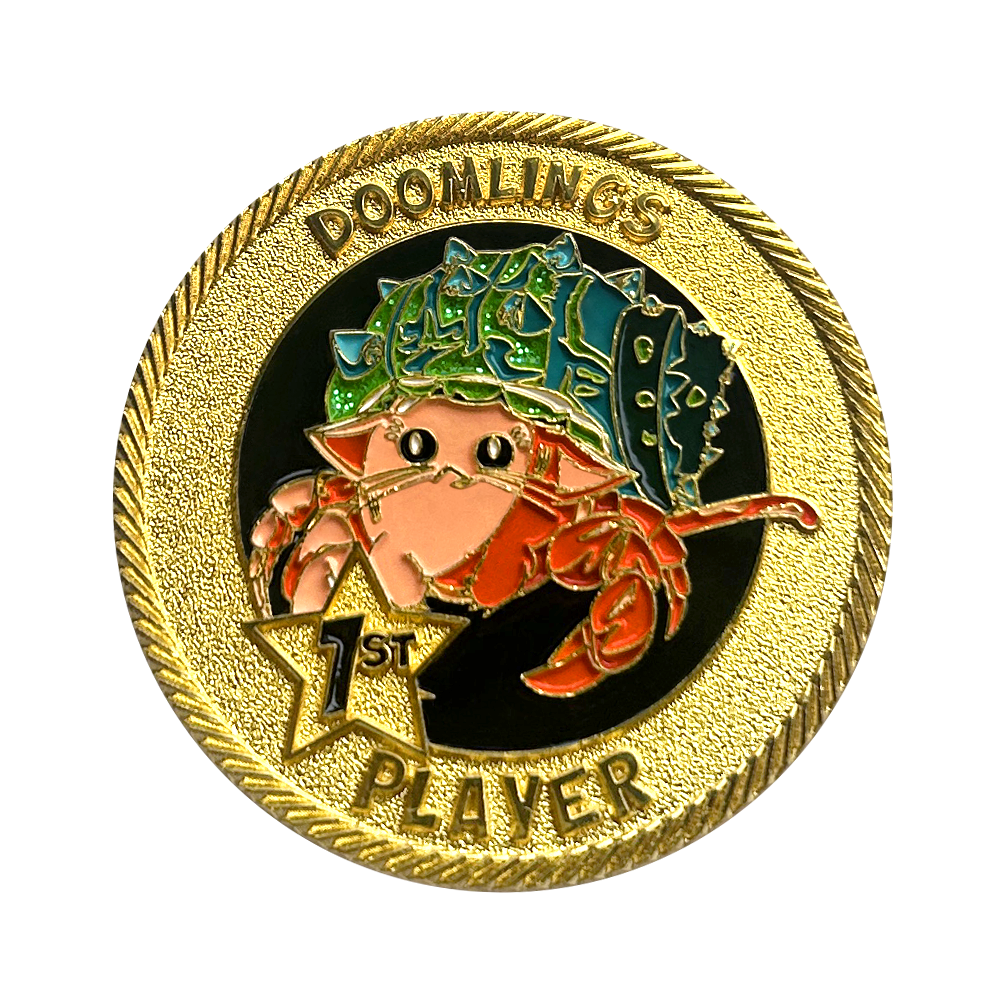 castle glass medallion