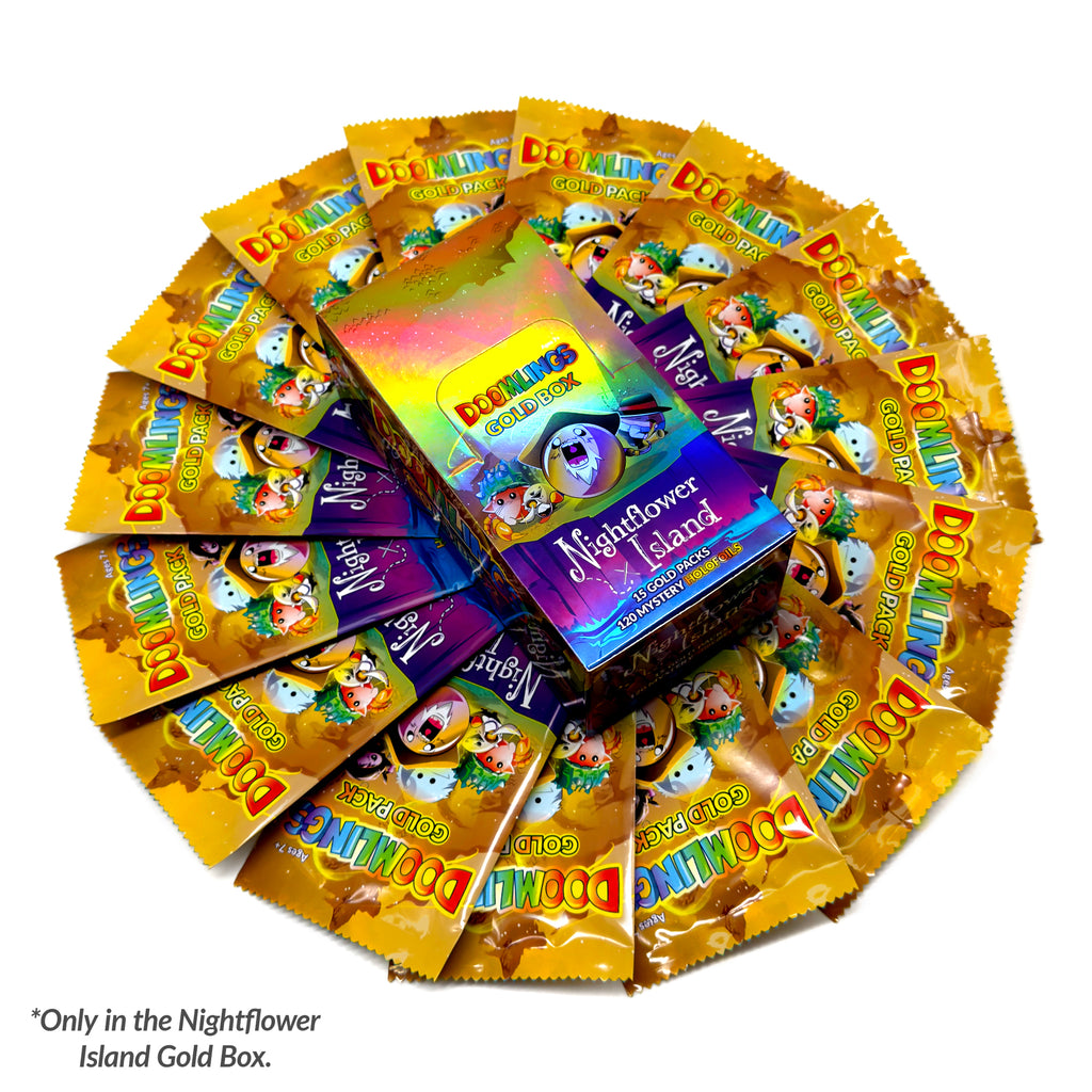 nightflower island gold box display