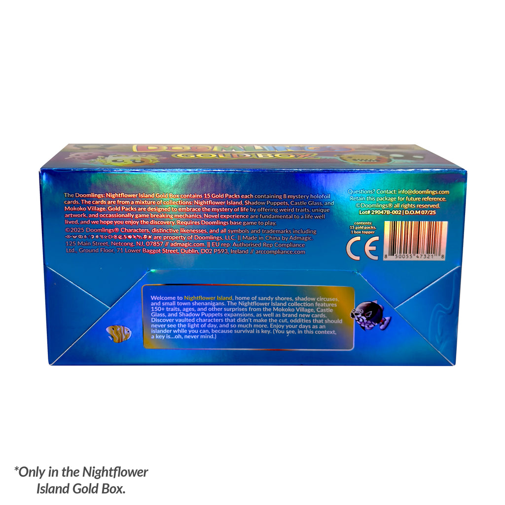 nightflower island back of box