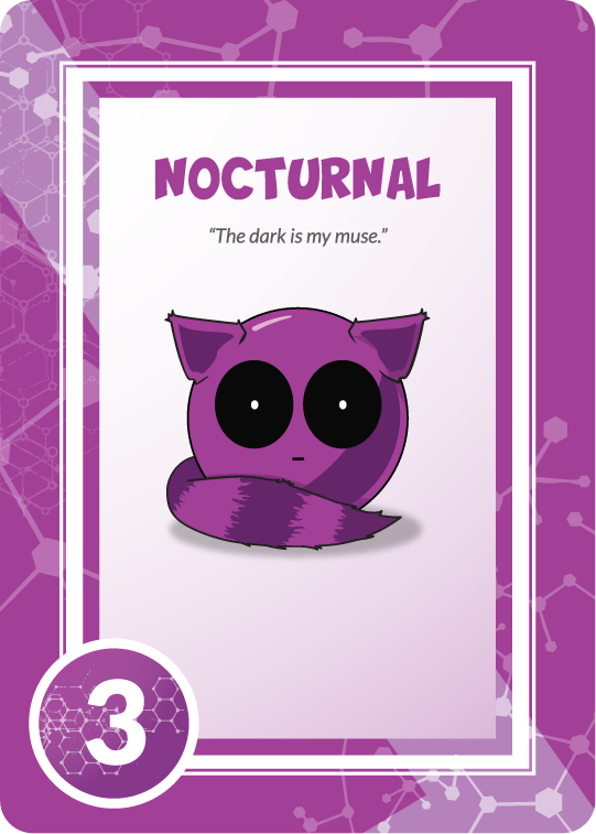 nocturnal the dark is my muse 3 points