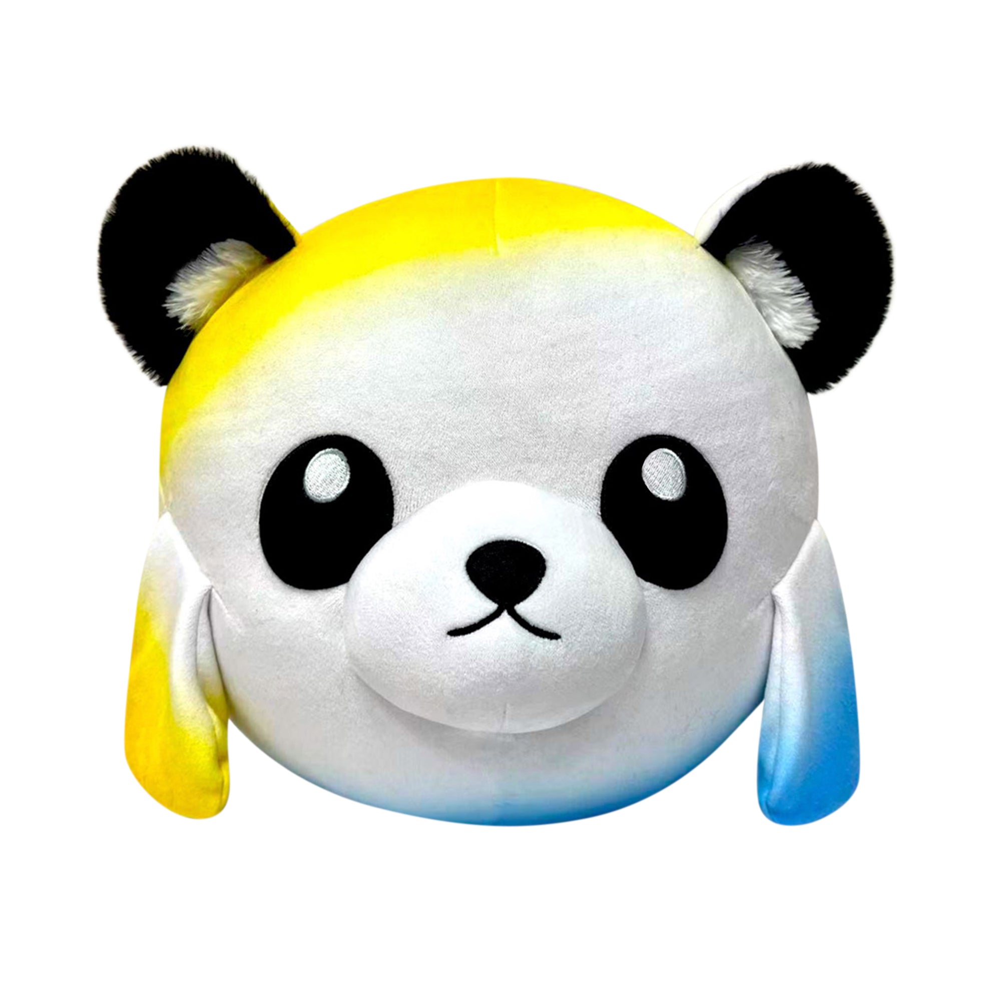 alistair yellow white and blue bear plushie cute snow bear stuffed animal
