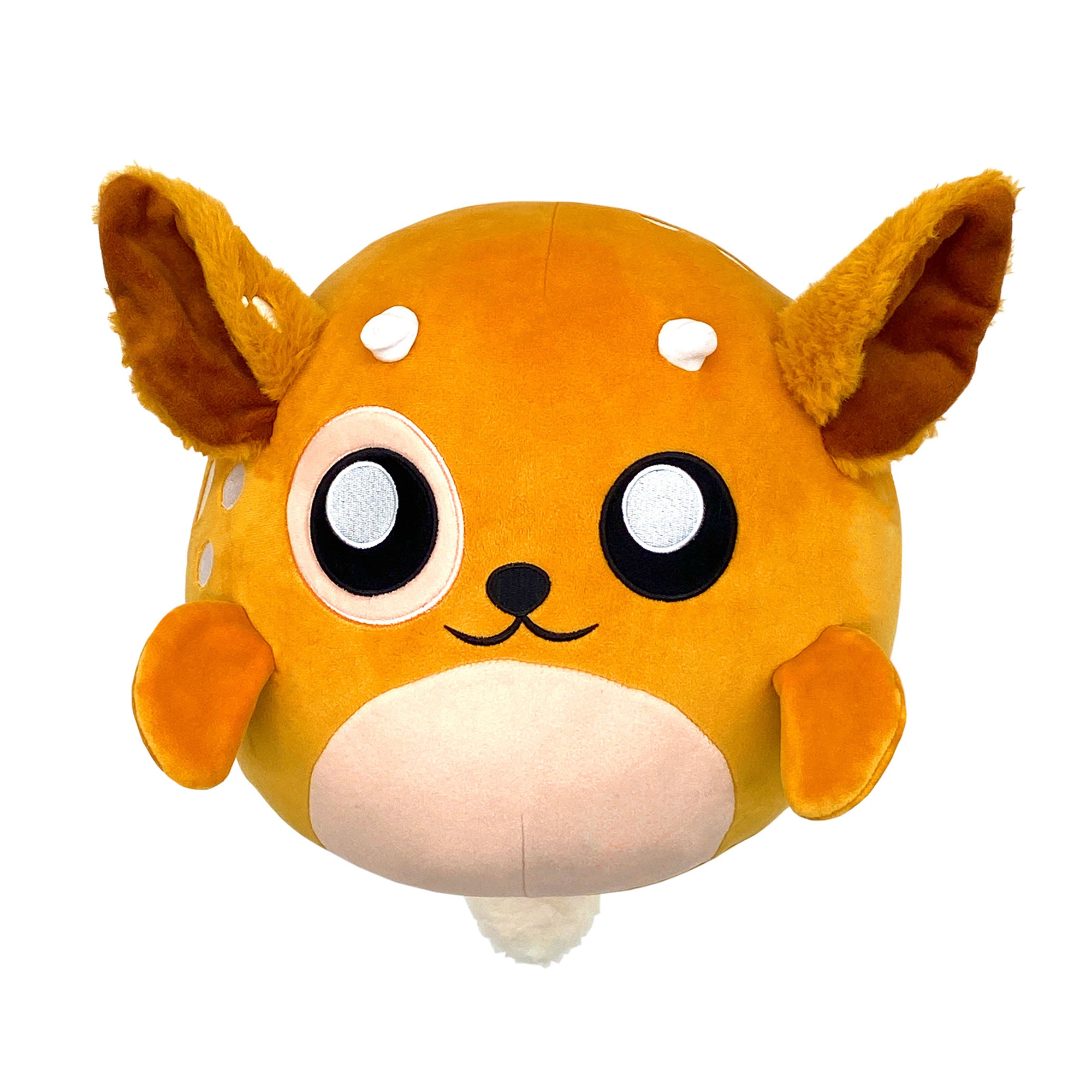 doomlings fawn plushie - orange cute round deer plushie stuffed animal