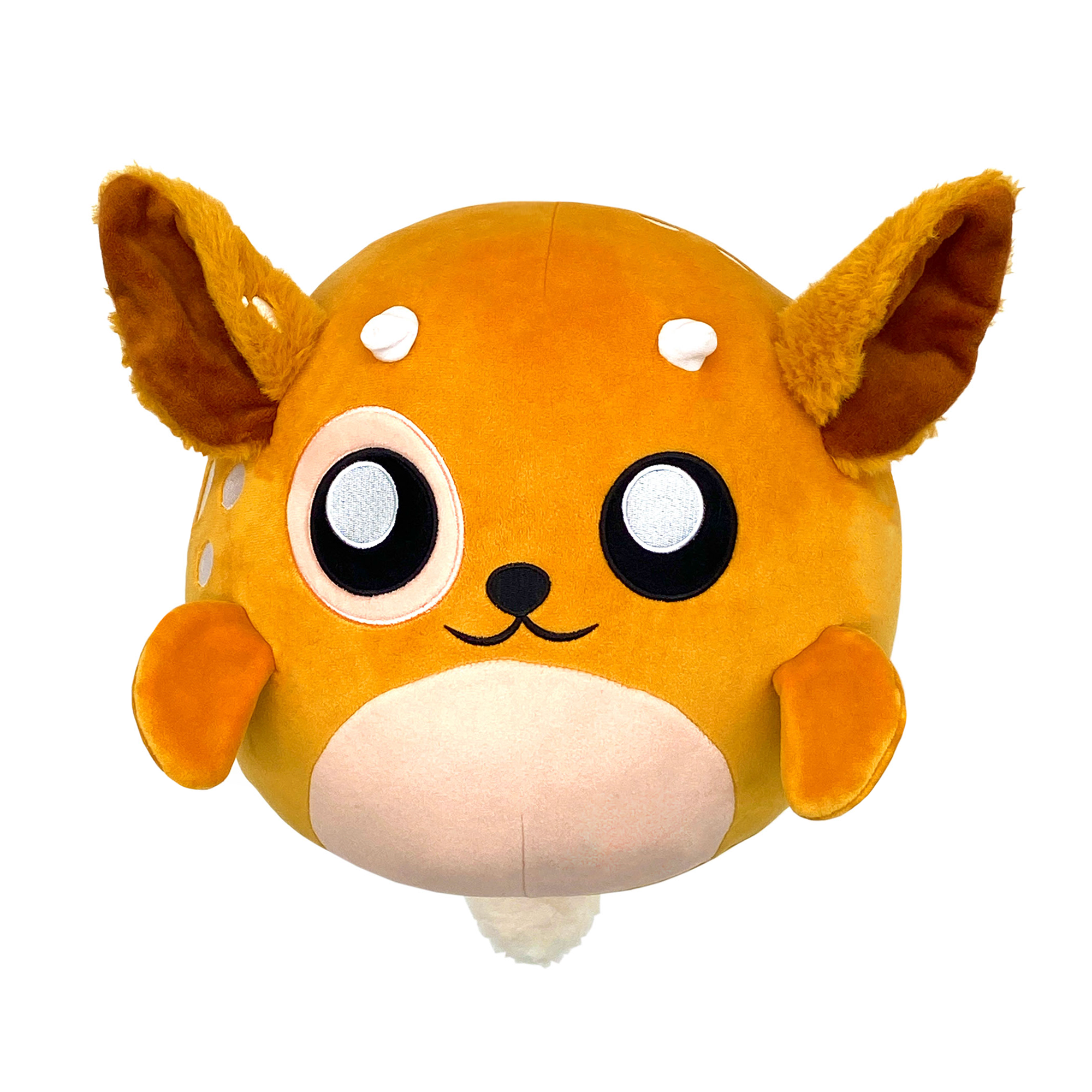 doomlings fawn plushie - orange cute round deer plushie stuffed animal