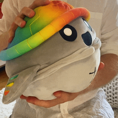 Rainbow Scutes Plushie