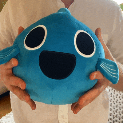 plushie blue