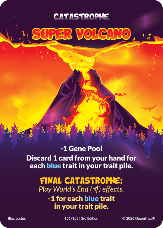 super volcano card