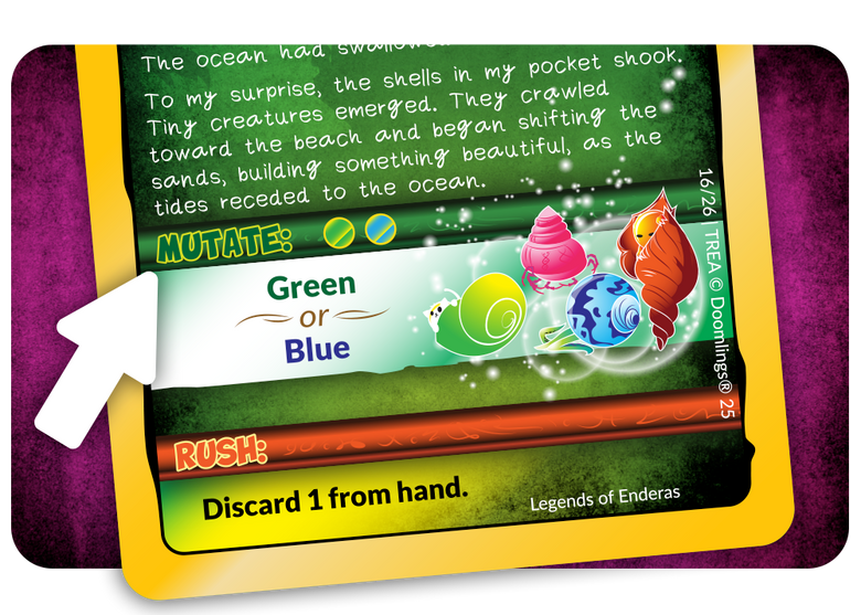 card showing mutate mechanic