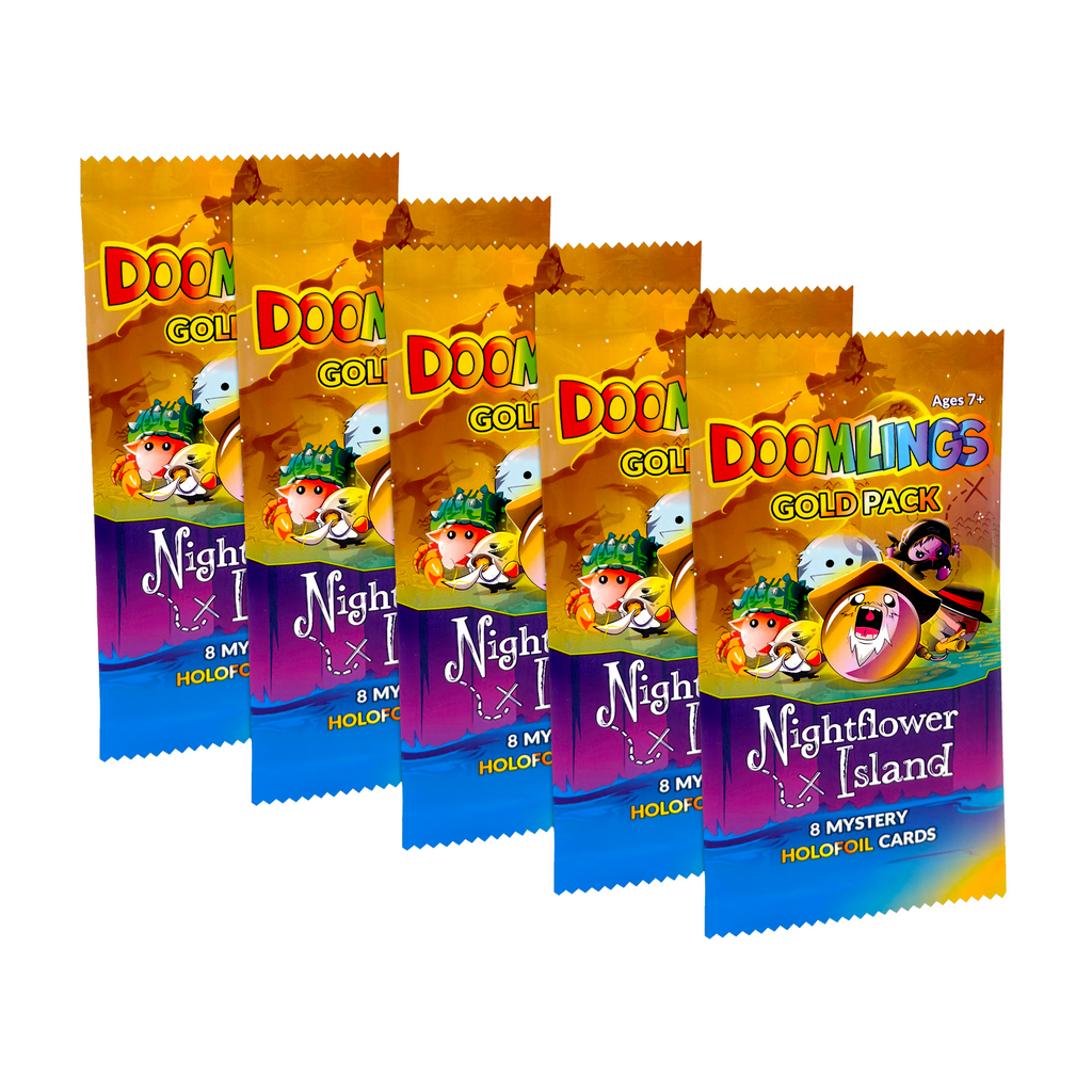 5 nightflower island gold packs